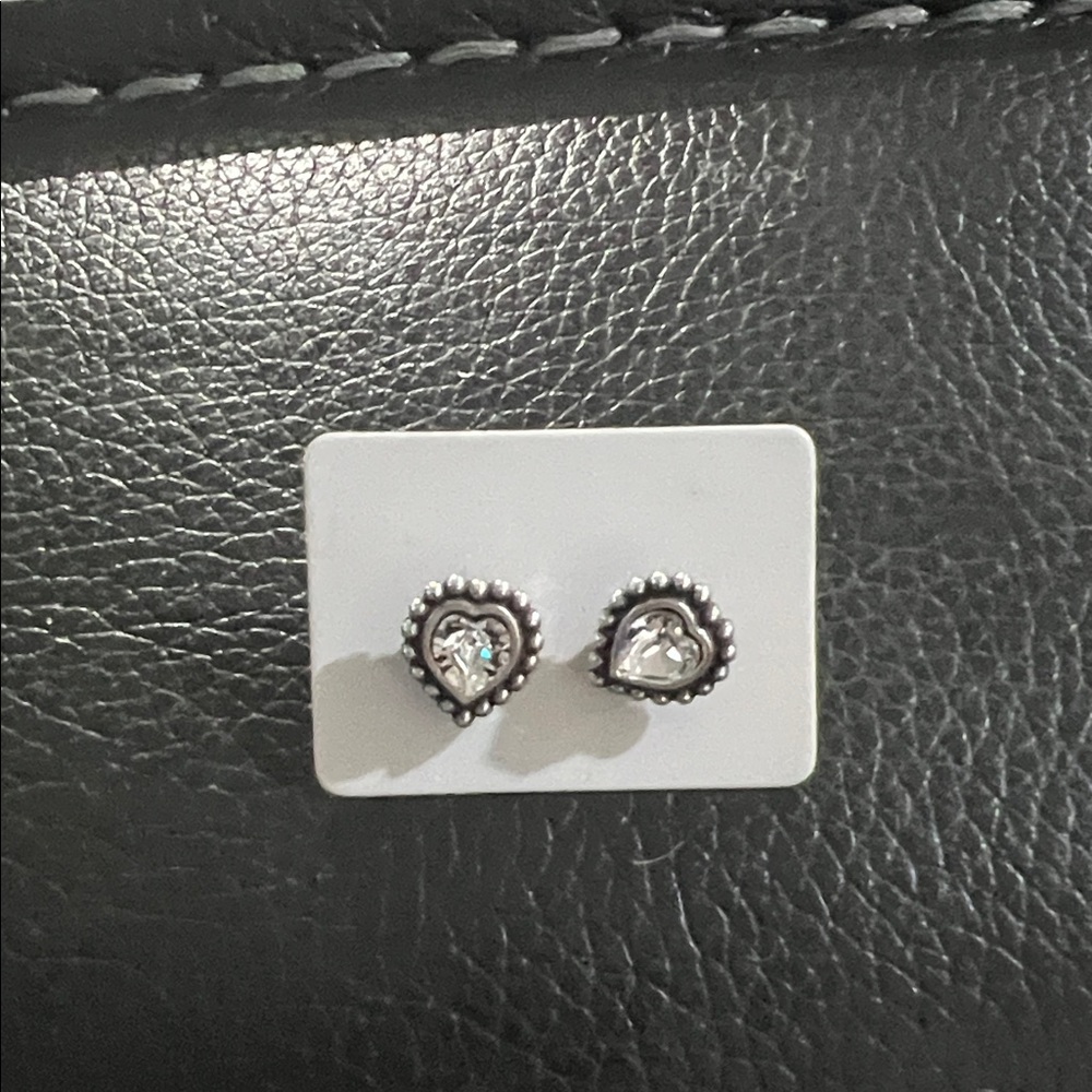 Brighton twinkle Silver Heart Earrings